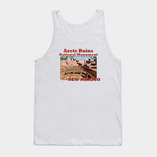 Aztec Ruins National Monument, New Mexico Tank Top by MMcBuck